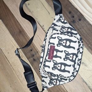 Bungalow 360‎ Dog Print Adjustable Fanny Pack Belt Bag